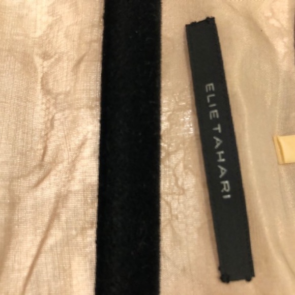 Elie Tahari silk and lace short blouse - Picture 6 of 6